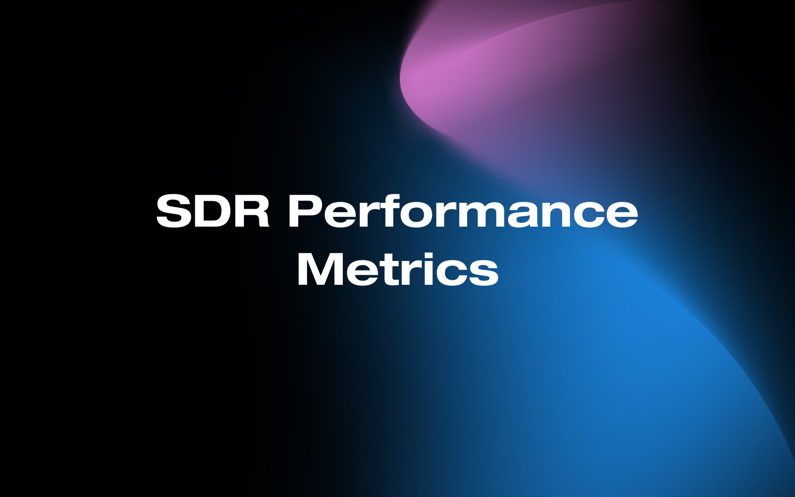 Enhance SDR Performance: The Key for Better Sales Process RevGenius