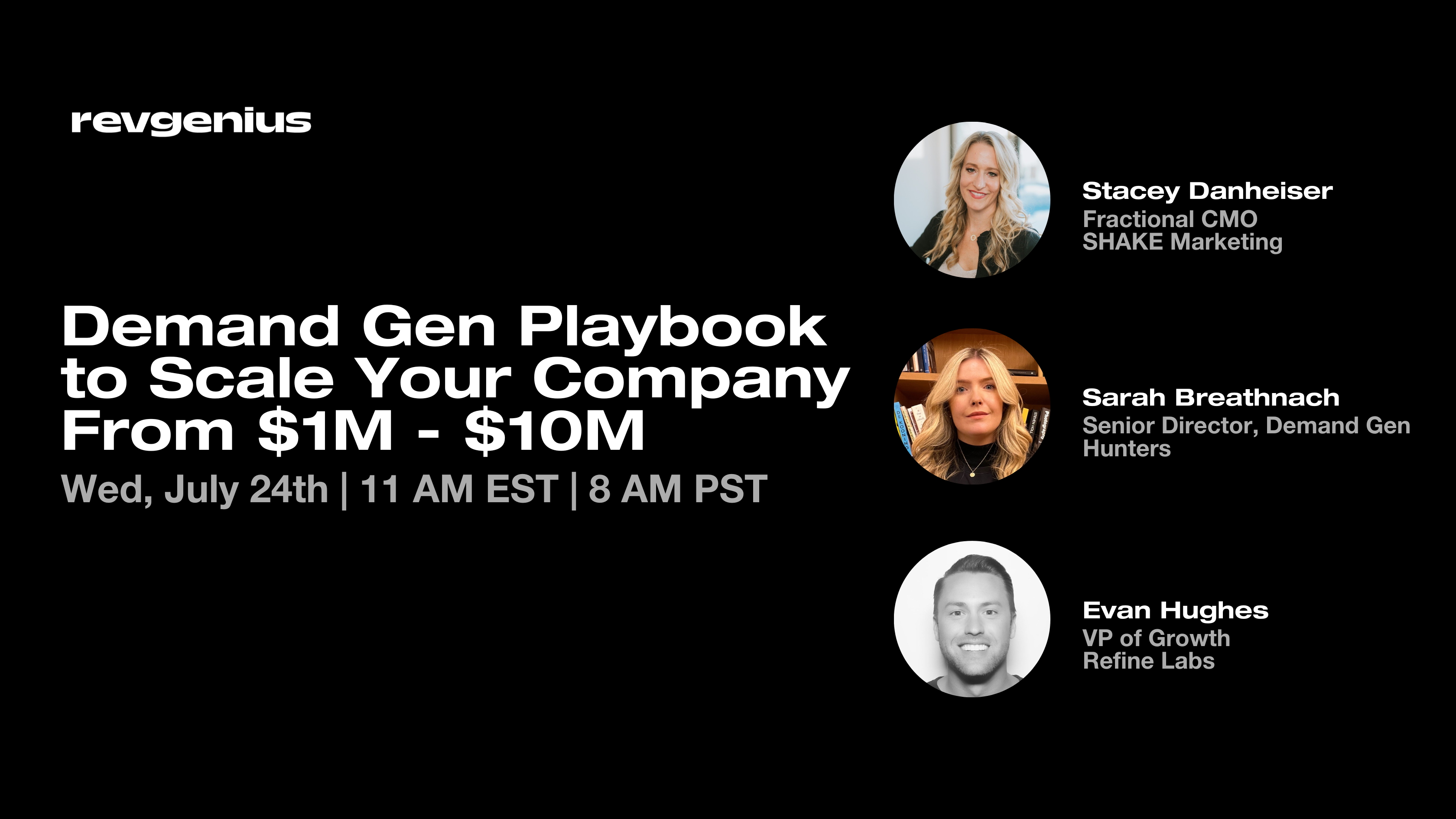 Demand Gen Playbook to Scale Your Company From $1M - $10M_webinar