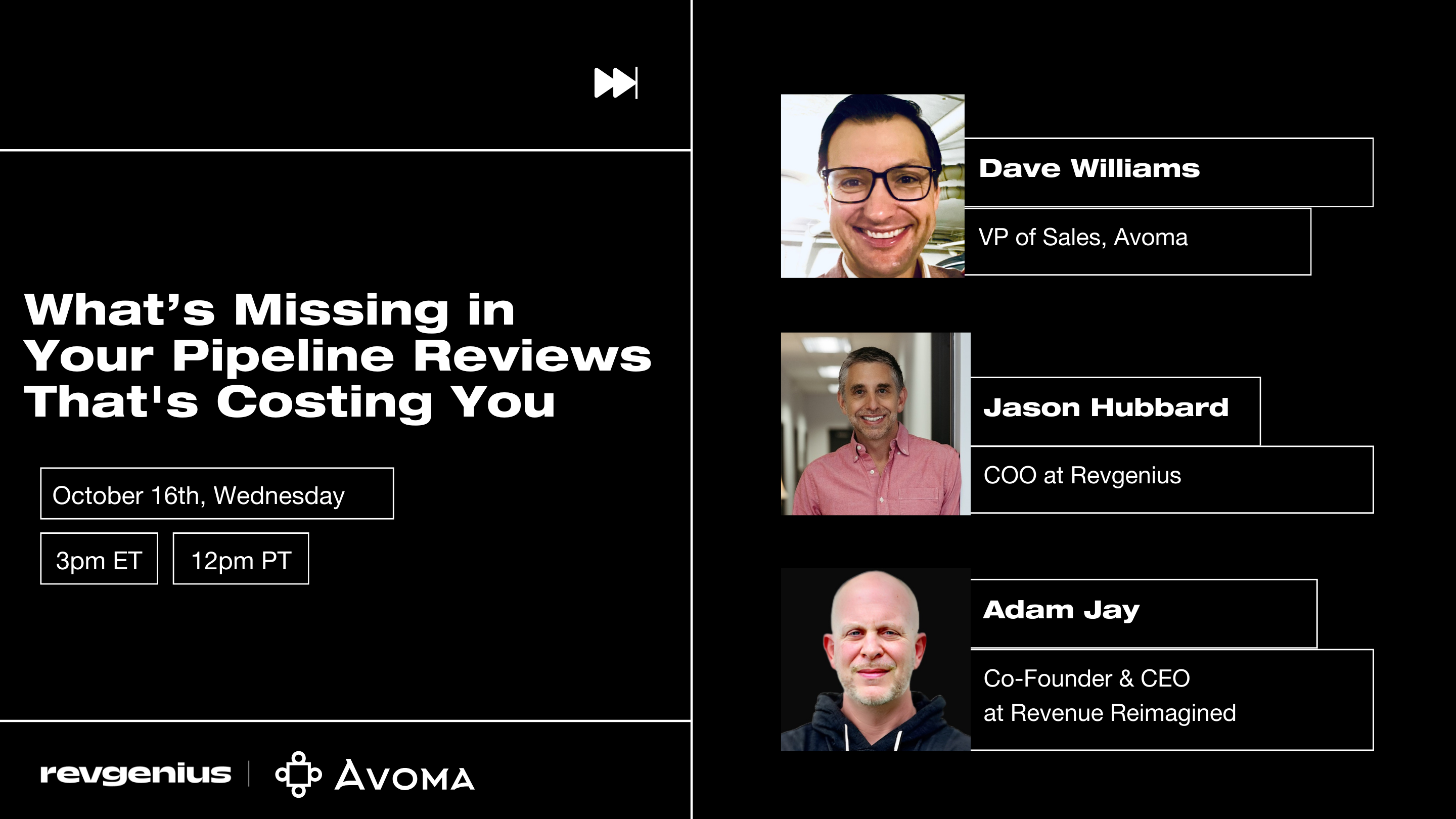 What’s Missing in Your Pipeline Reviews That's Costing You_webinar_3