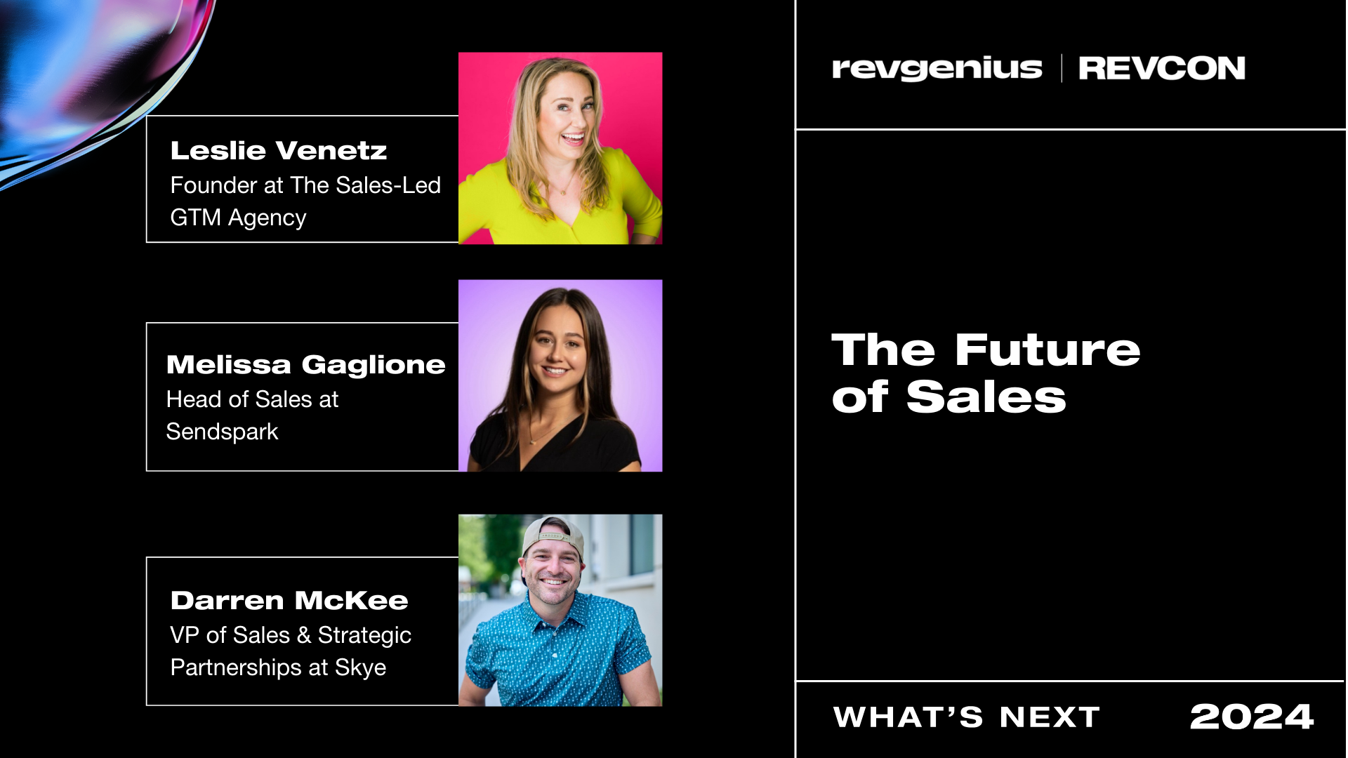 The Future of Sales_session banner_no time